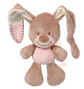  lapin rigolos beige rose 